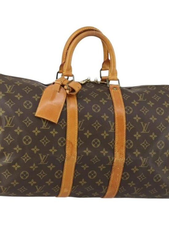 Louis Vuitton Handbags - LOUIS VUITTON Monogram Keepall 45 Boston Bag M41428 LV Auth 155039